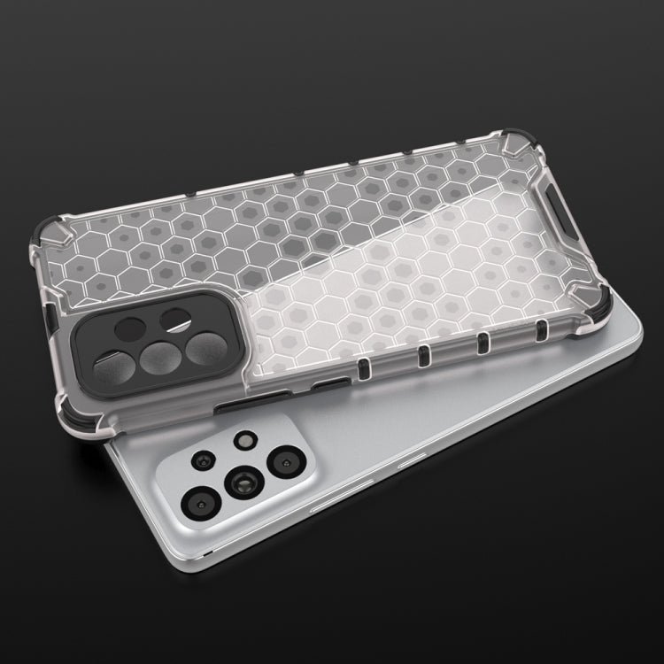 For Samsung Galaxy A53 5G Shockproof Honeycomb PC + TPU Phone Case