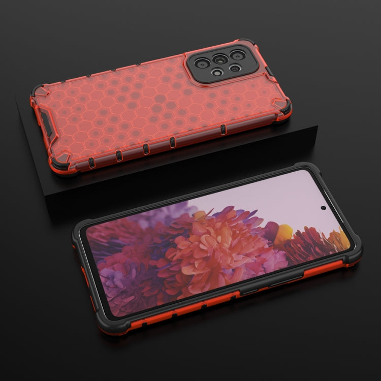 For Samsung Galaxy A53 5G Shockproof Honeycomb PC + TPU Phone Case