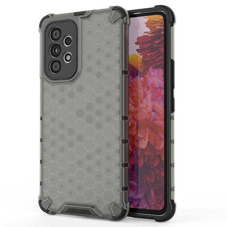 For Samsung Galaxy A53 5G Shockproof Honeycomb PC + TPU Phone Case