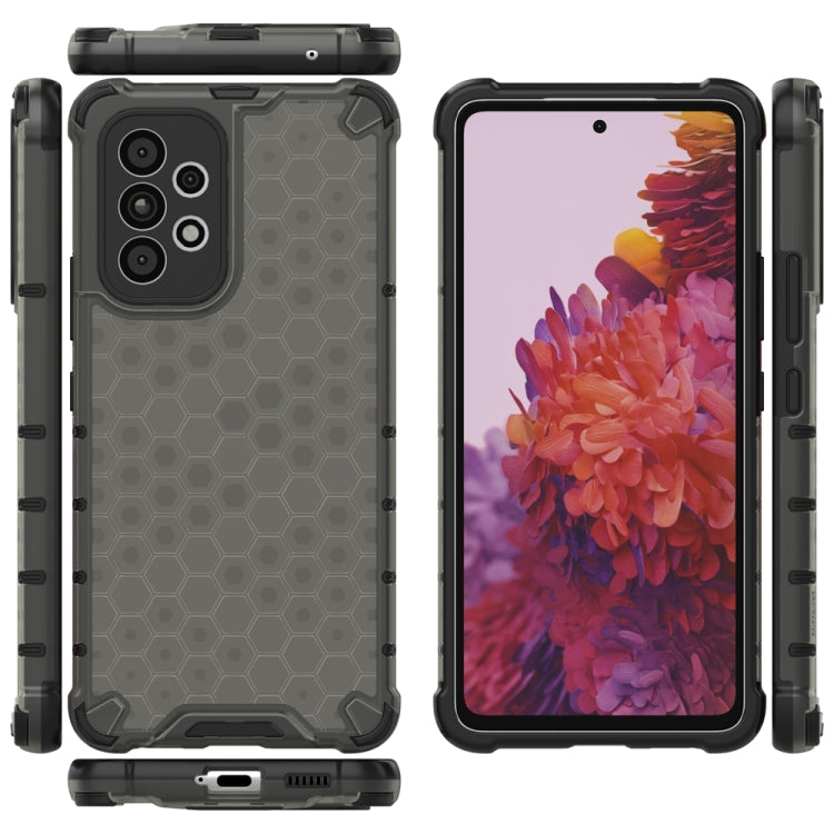 For Samsung Galaxy A53 5G Shockproof Honeycomb PC + TPU Phone Case