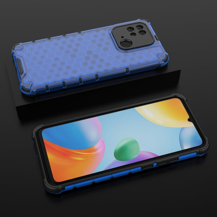 For Xiaomi Redmi 10C 4G Shockproof Honeycomb PC + TPU Case