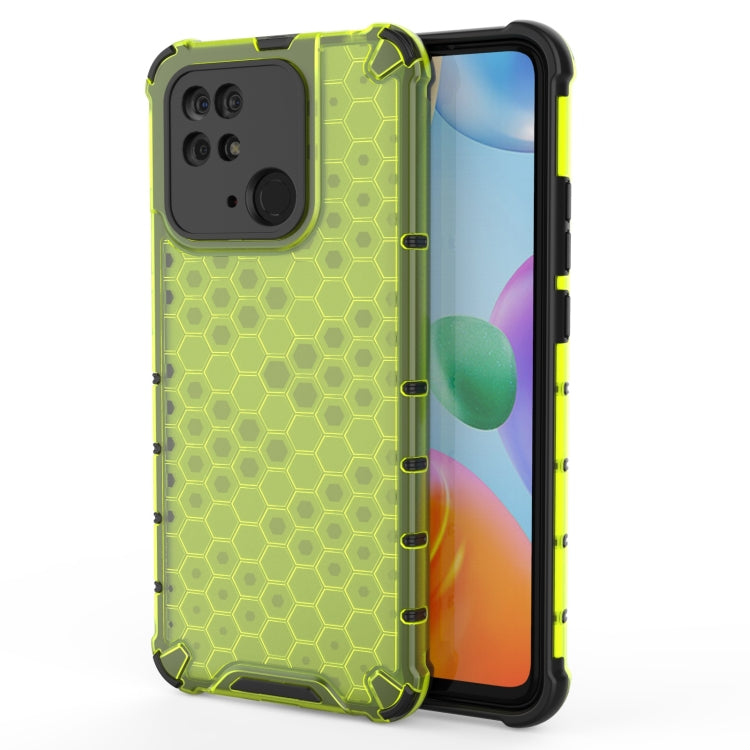 For Xiaomi Redmi 10C 4G Shockproof Honeycomb PC + TPU Case