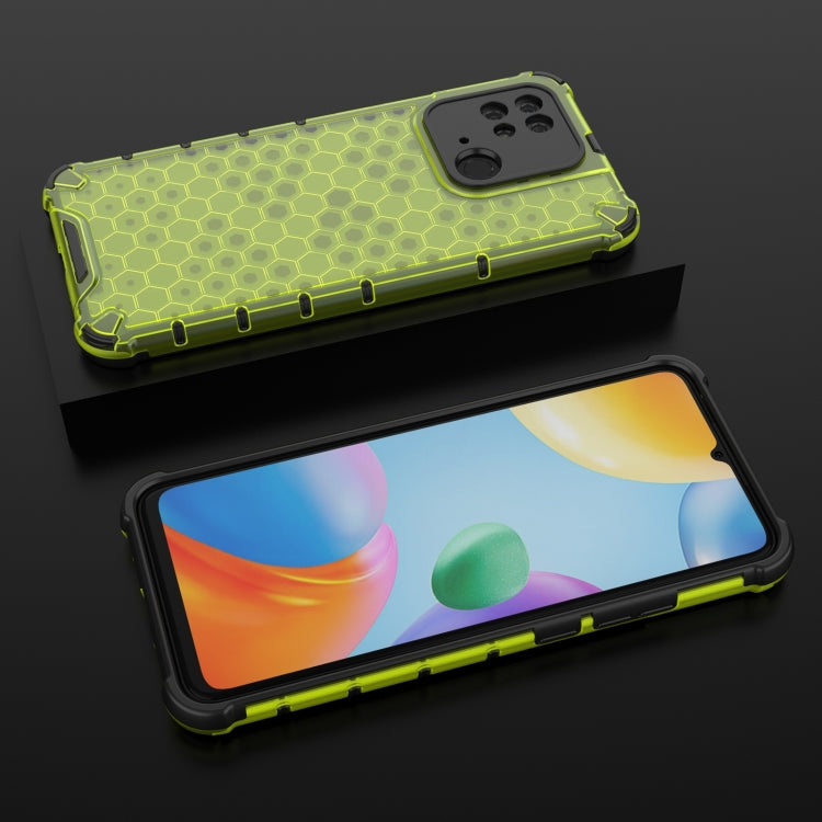 For Xiaomi Redmi 10C 4G Shockproof Honeycomb PC + TPU Case