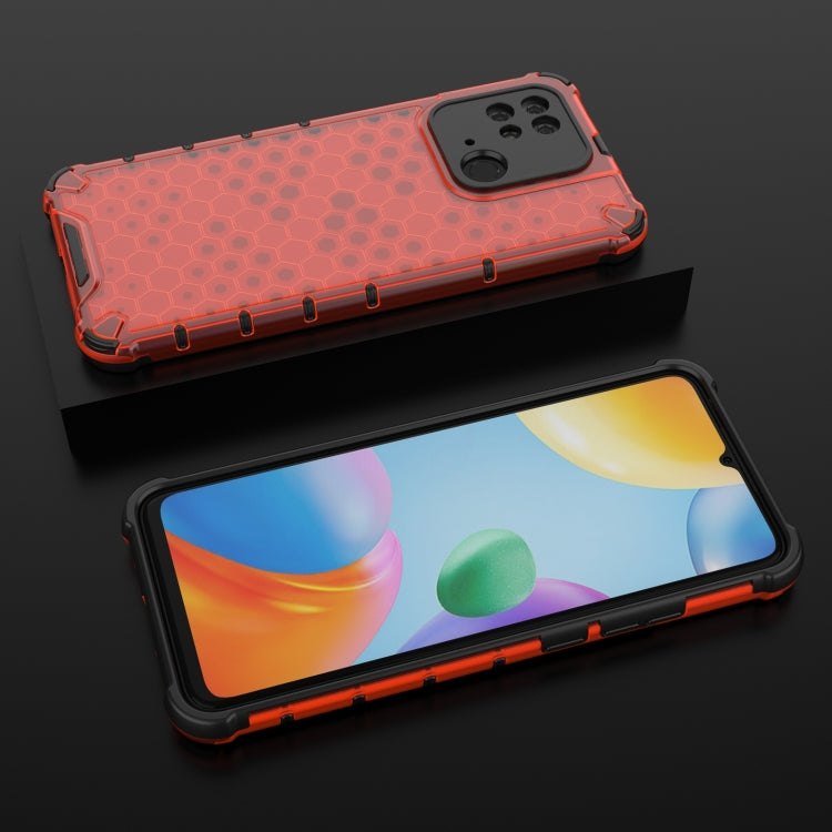 For Xiaomi Redmi 10C 4G Shockproof Honeycomb PC + TPU Case