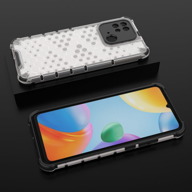 For Xiaomi Redmi 10C 4G Shockproof Honeycomb PC + TPU Case