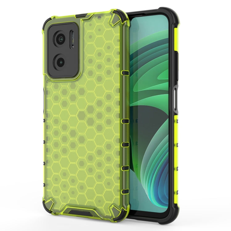 For Xiaomi Redmi Note 11E 5G Shockproof Honeycomb PC + TPU Case