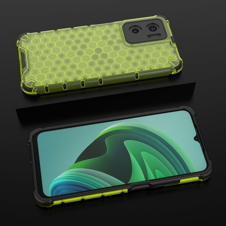 For Xiaomi Redmi Note 11E 5G Shockproof Honeycomb PC + TPU Case