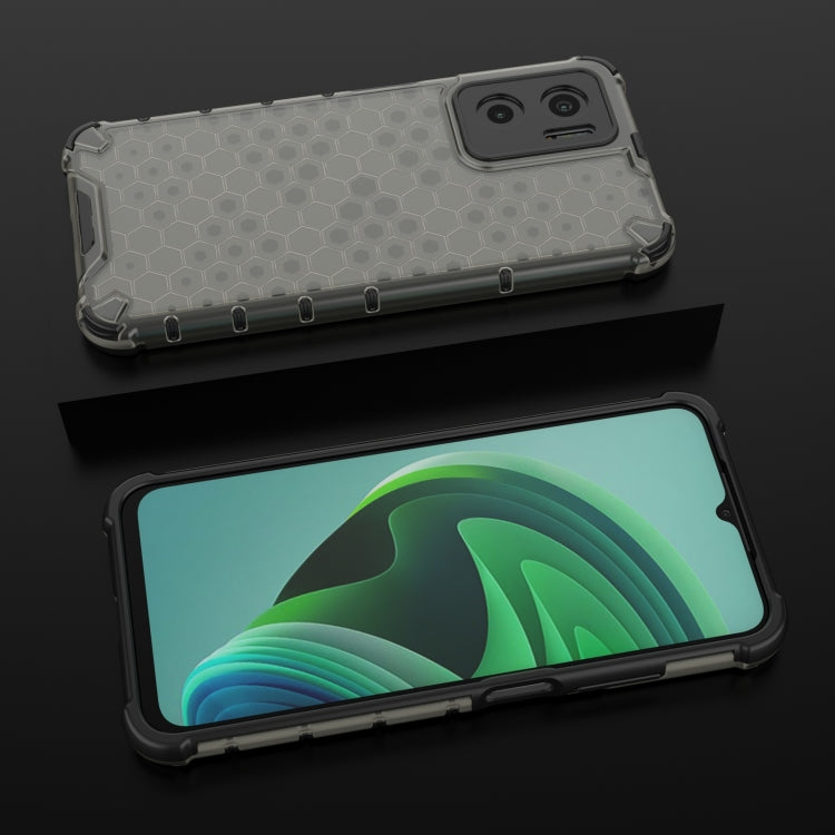 For Xiaomi Redmi Note 11E 5G Shockproof Honeycomb PC + TPU Case