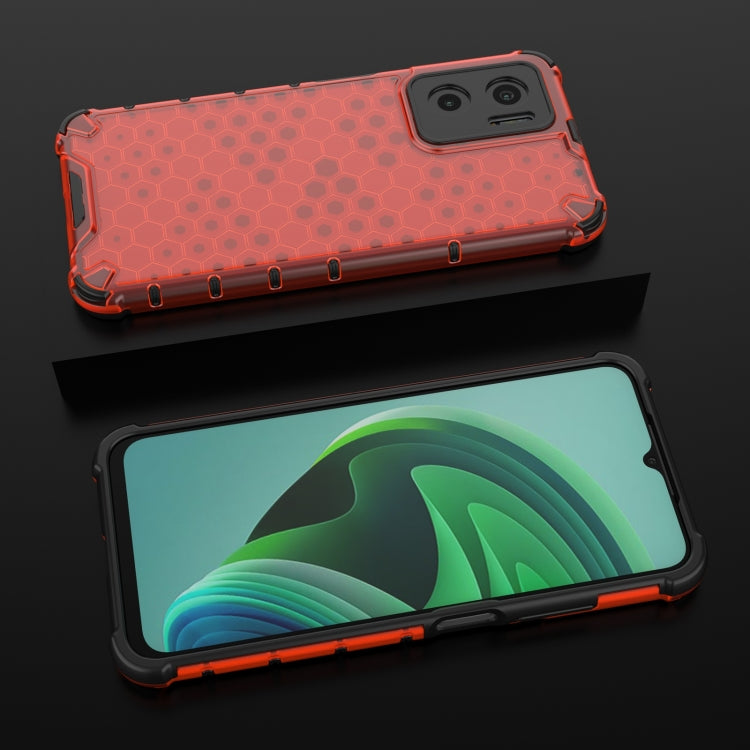 For Xiaomi Redmi Note 11E 5G Shockproof Honeycomb PC + TPU Case