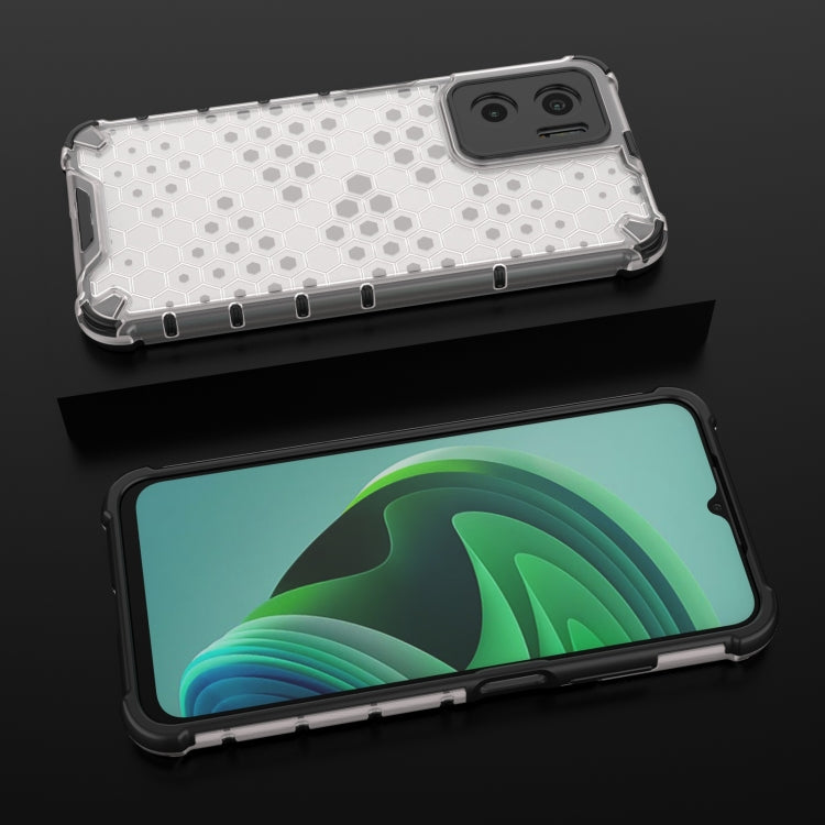 For Xiaomi Redmi Note 11E 5G Shockproof Honeycomb PC + TPU Case