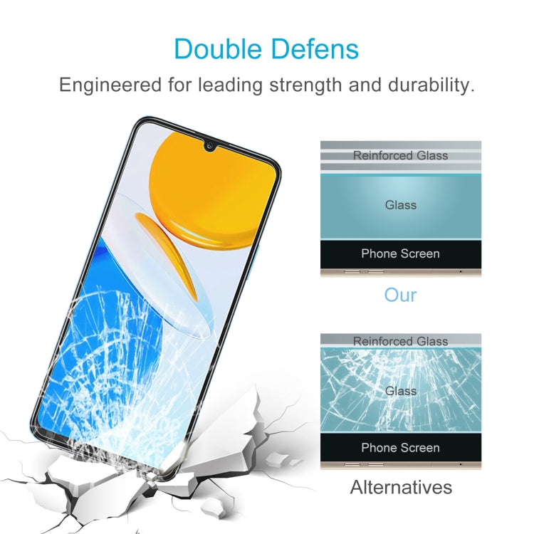 10 PCS 0.26mm 9H 2.5D Tempered Glass Film For Honor X7