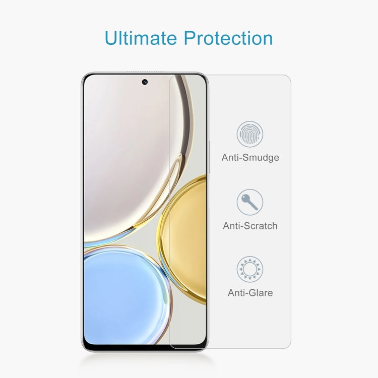 10 PCS 0.26mm 9H 2.5D Tempered Glass Film For Honor X9