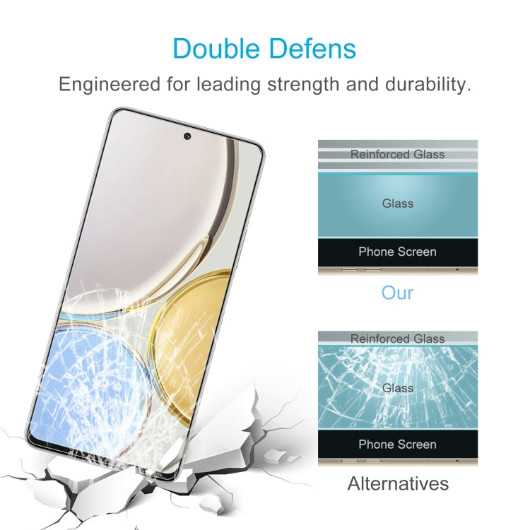 10 PCS 0.26mm 9H 2.5D Tempered Glass Film For Honor X9