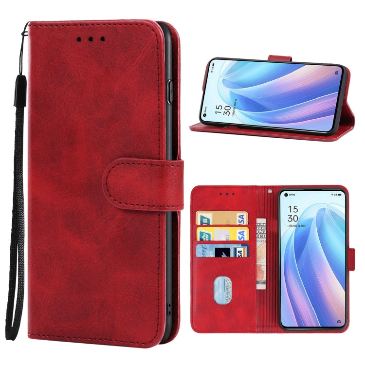 Leather Phone Case For OPPO Reno7 5G