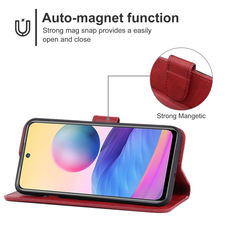 Leather Phone Case For Xiaomi Redmi 10 5G