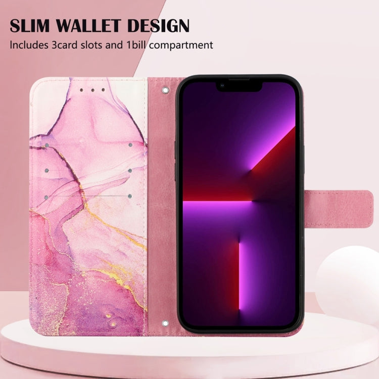 For Google Pixel 7 PT003 Marble Pattern Flip Leather Phone Case
