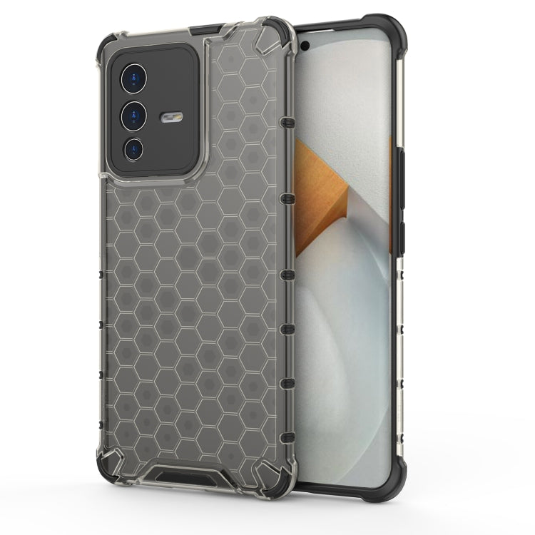 For vivo S12 Pro Shockproof Honeycomb PC + TPU Phone Case