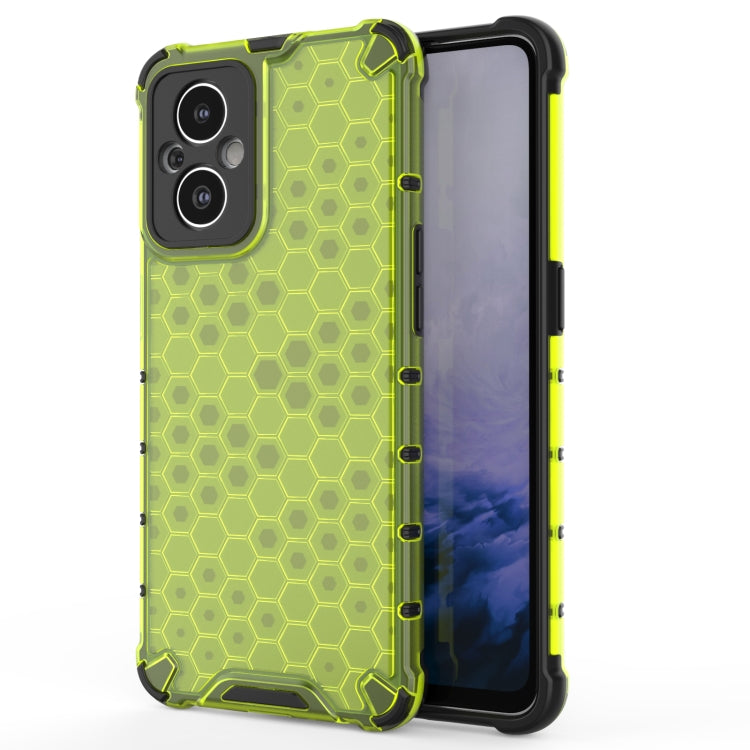 For OnePlus Nord N20 5G Shockproof Honeycomb PC + TPU Phone Case