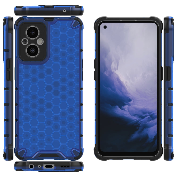 For OnePlus Nord N20 5G Shockproof Honeycomb PC + TPU Phone Case