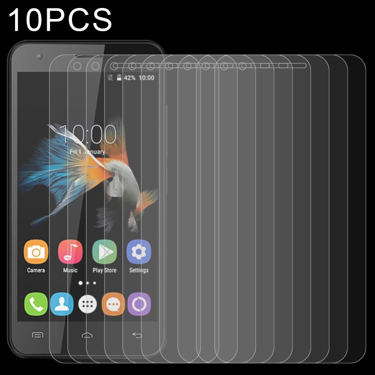 10 PCS 0.26mm 9H 2.5D Tempered Glass Film For OUKITEL C2