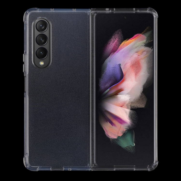 For Samsung Galaxy Z Fold3 5G 0.75mm Ultra-thin Transparent Folding TPU Phone Case
