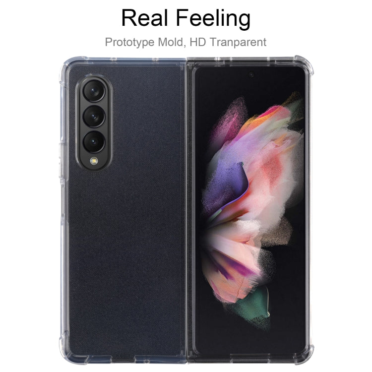 For Samsung Galaxy Z Fold3 5G 0.75mm Ultra-thin Transparent Folding TPU Phone Case