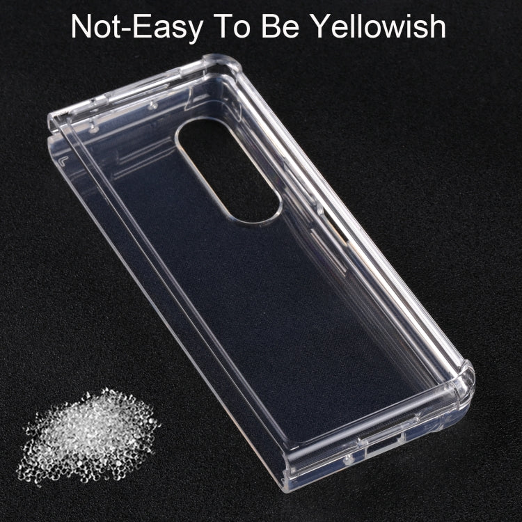 For Samsung Galaxy Z Fold3 5G 0.75mm Ultra-thin Transparent Folding TPU Phone Case