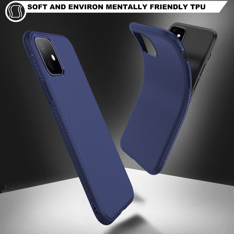 For iPhone 11 Lenuo Leshen Series Stripe Texture TPU Case