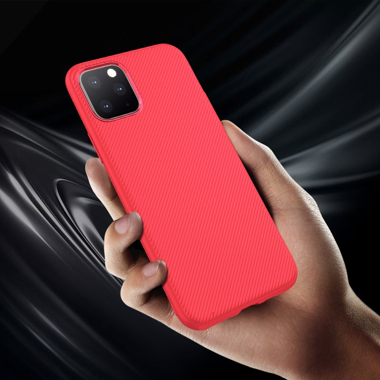 For iPhone 11 Pro Max Lenuo Leshen Series Stripe Texture TPU Case
