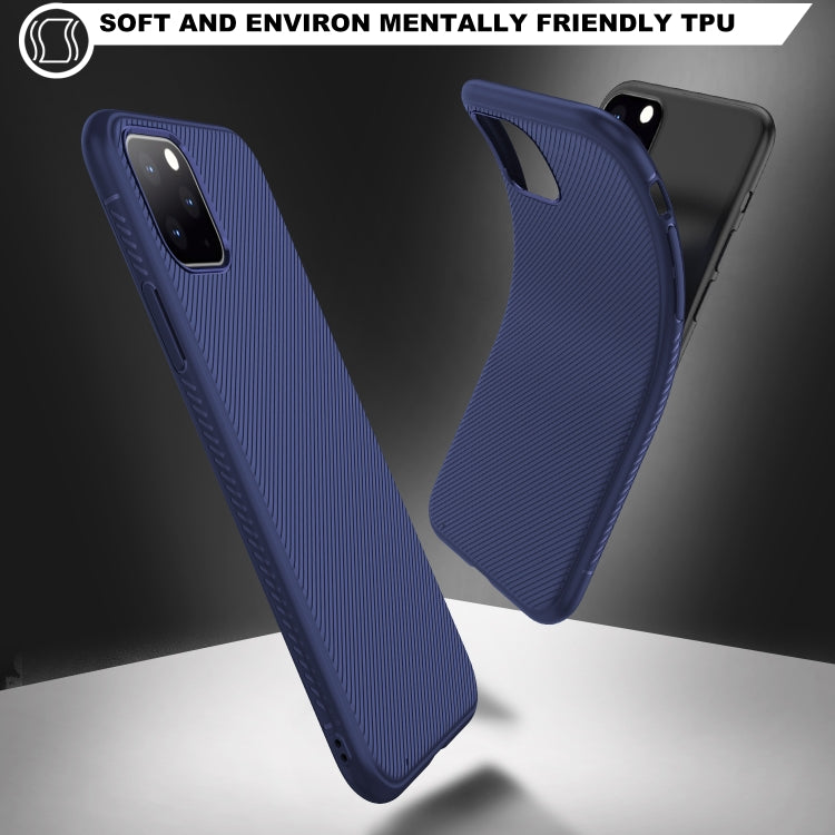 For iPhone 11 Pro Max Lenuo Leshen Series Stripe Texture TPU Case