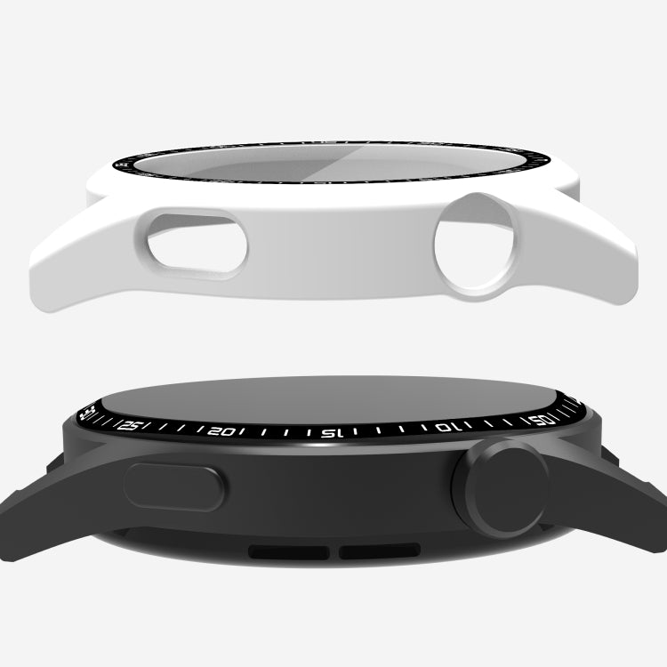For Huawei Watch GT 3 46mm PC + Tempered Glass Watch Protective Case