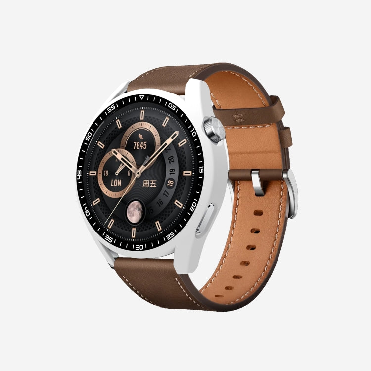 For Huawei Watch GT 3 46mm PC + Tempered Glass Watch Protective Case