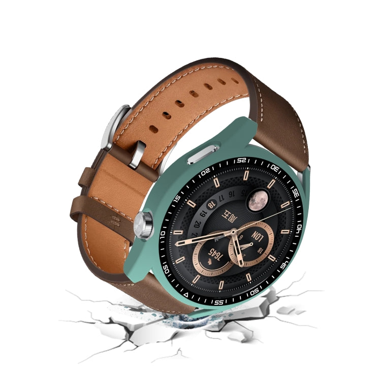 For Huawei Watch GT 3 46mm PC + Tempered Glass Watch Protective Case