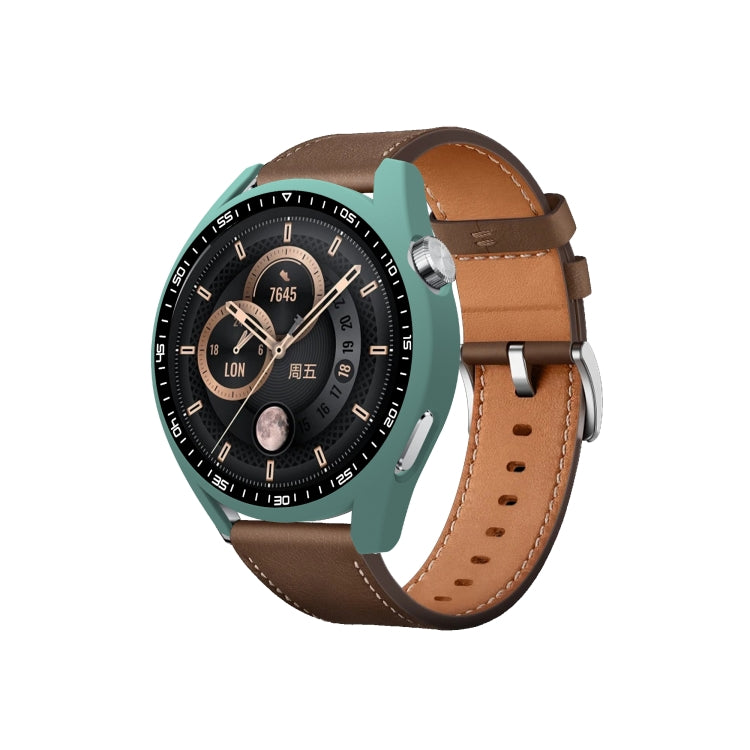 For Huawei Watch GT 3 46mm PC + Tempered Glass Watch Protective Case