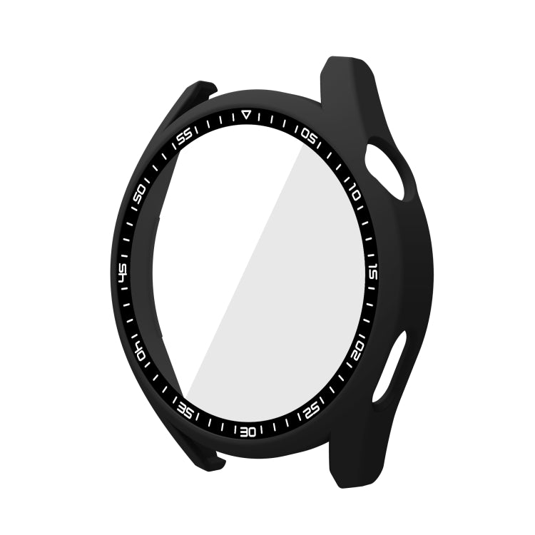 For Huawei Watch GT 3 46mm PC + Tempered Glass Watch Protective Case