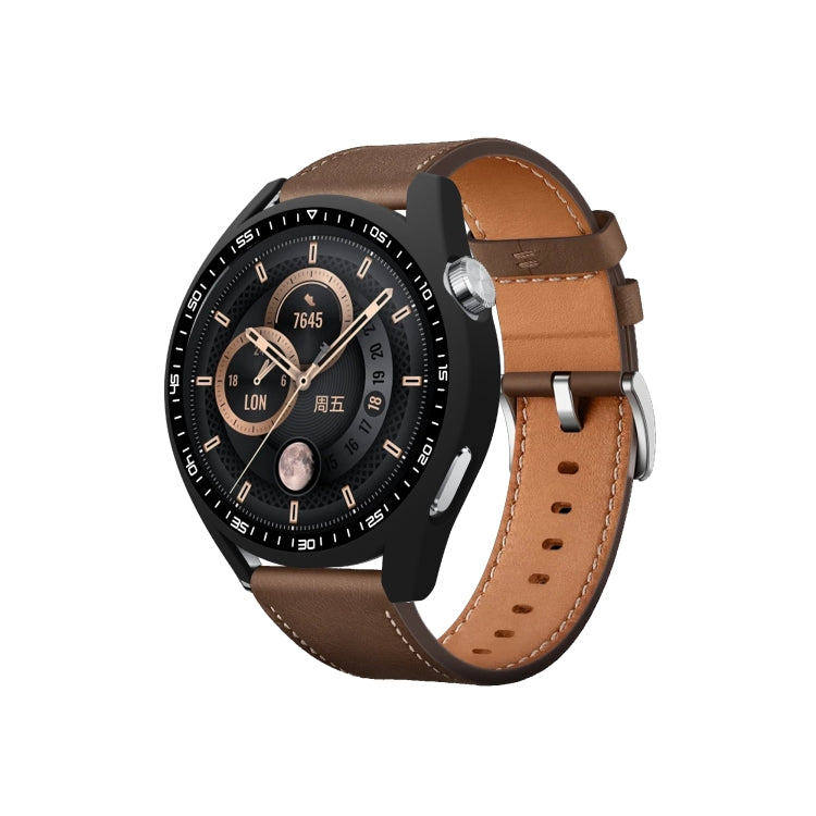 For Huawei Watch GT 3 46mm PC + Tempered Glass Watch Protective Case
