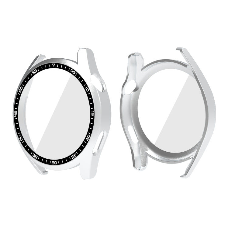 For Huawei Watch GT 3 46mm PC + Tempered Glass Watch Protective Case
