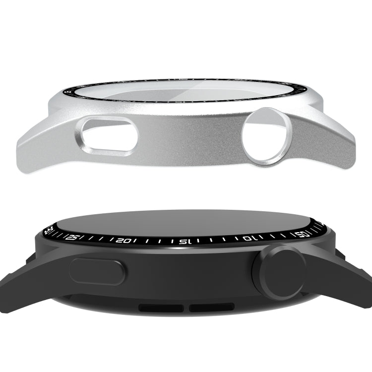 For Huawei Watch GT 3 46mm PC + Tempered Glass Watch Protective Case