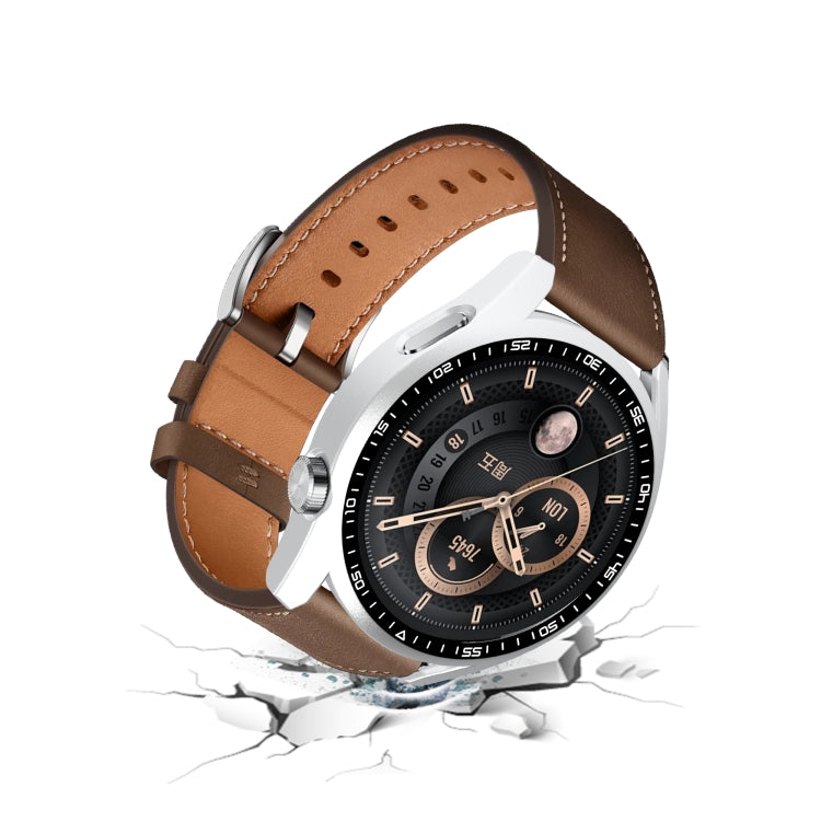For Huawei Watch GT 3 46mm PC + Tempered Glass Watch Protective Case