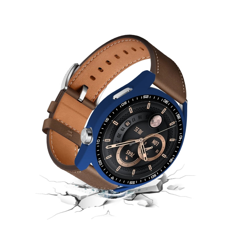 For Huawei Watch GT 3 46mm PC + Tempered Glass Watch Protective Case