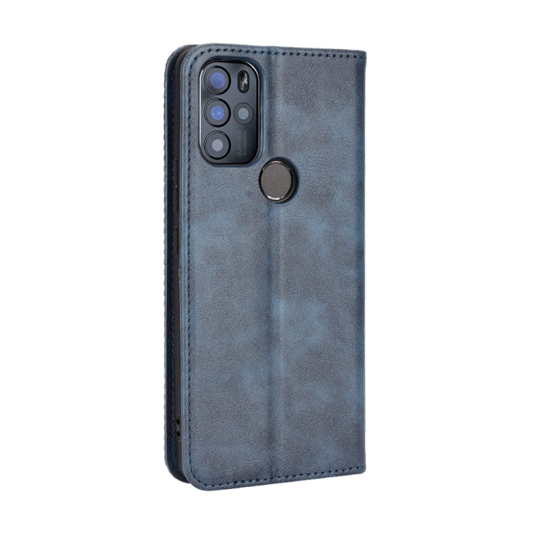 For BLU G91 Pro Magnetic Buckle Retro Texture Leather Phone Case