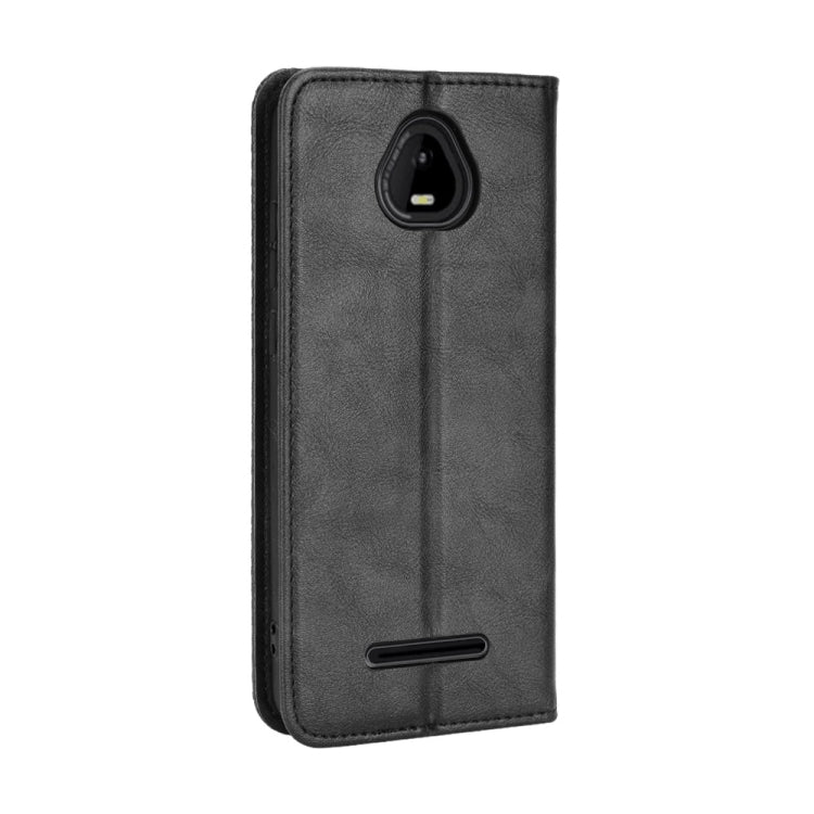 For Schok Volt SV55 / SV55216 Magnetic Buckle Retro Texture Leather Phone Case