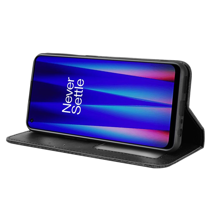 For OnePlus Nord CE 2 5G Magnetic Buckle Retro Texture Leather Phone Case