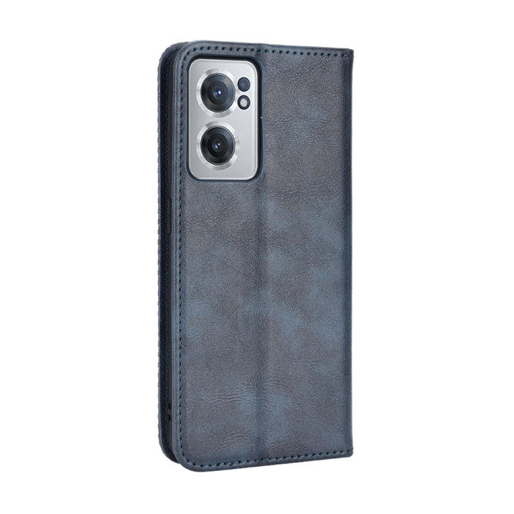 For OnePlus Nord CE 2 5G Magnetic Buckle Retro Texture Leather Phone Case