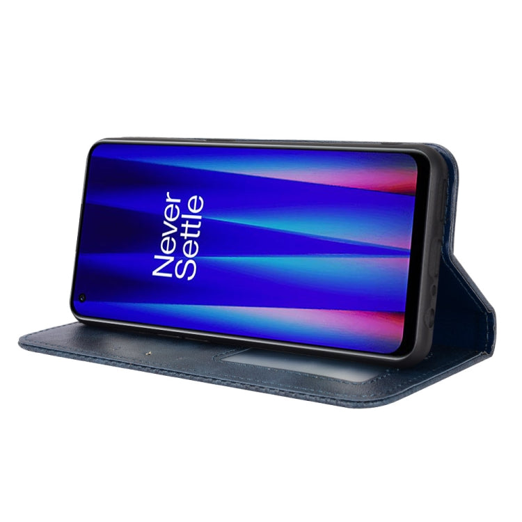 For OnePlus Nord CE 2 5G Magnetic Buckle Retro Texture Leather Phone Case