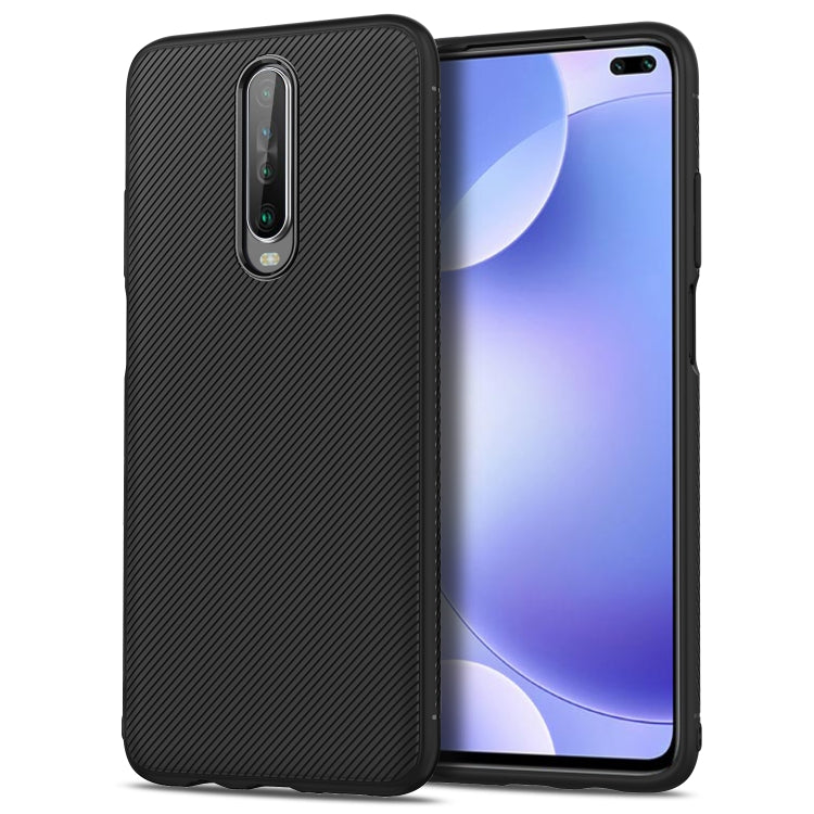For Xiaomi Redmi K30 Lenuo Leshen Series Stripe Texture TPU Case