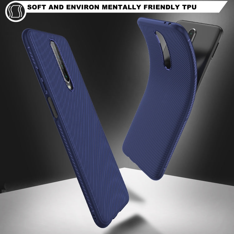 For Xiaomi Redmi K30 Lenuo Leshen Series Stripe Texture TPU Case