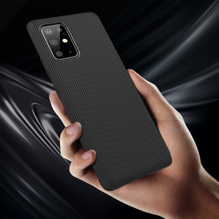 For Galaxy S20+ Lenuo Leshen Series Stripe Texture TPU Case