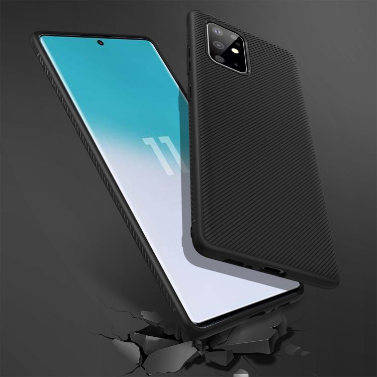 For Galaxy S20+ Lenuo Leshen Series Stripe Texture TPU Case