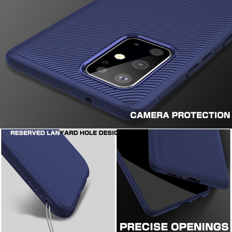 For Galaxy S20+ Lenuo Leshen Series Stripe Texture TPU Case